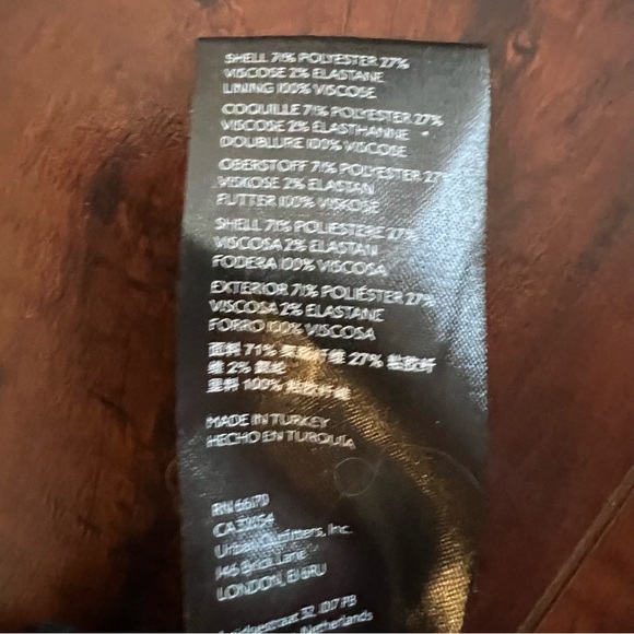 ANTHROPOLOGIE Maeve Cut Out Mini Animal Print Dress Brown Leopard Size 14 - Picture 11 of 12